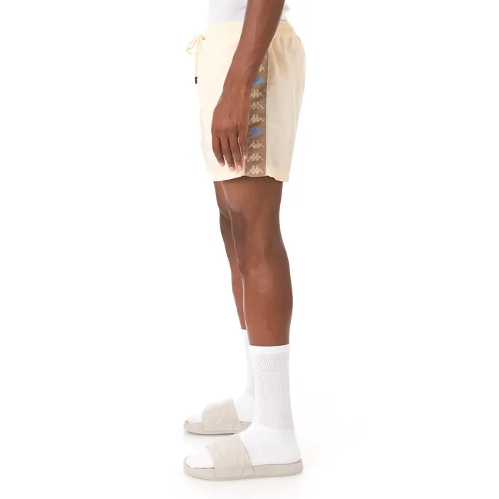 222 Banda Coneyn Swim Shorts 8211 Beige Beige Kappa Mens Swim Shorts Popular