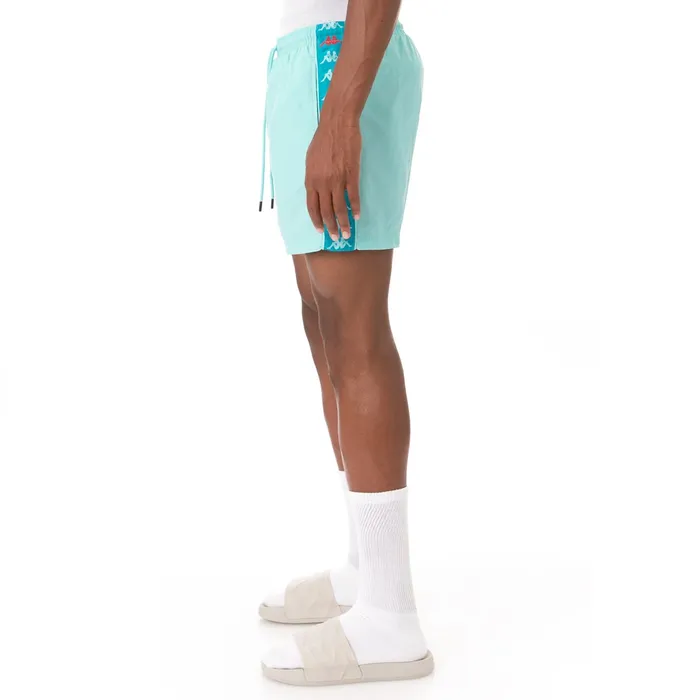 222 Banda Coneyn Swim Shorts 8211 Peacock Peacock Kappa Mens Swim Shorts Christmas Gift