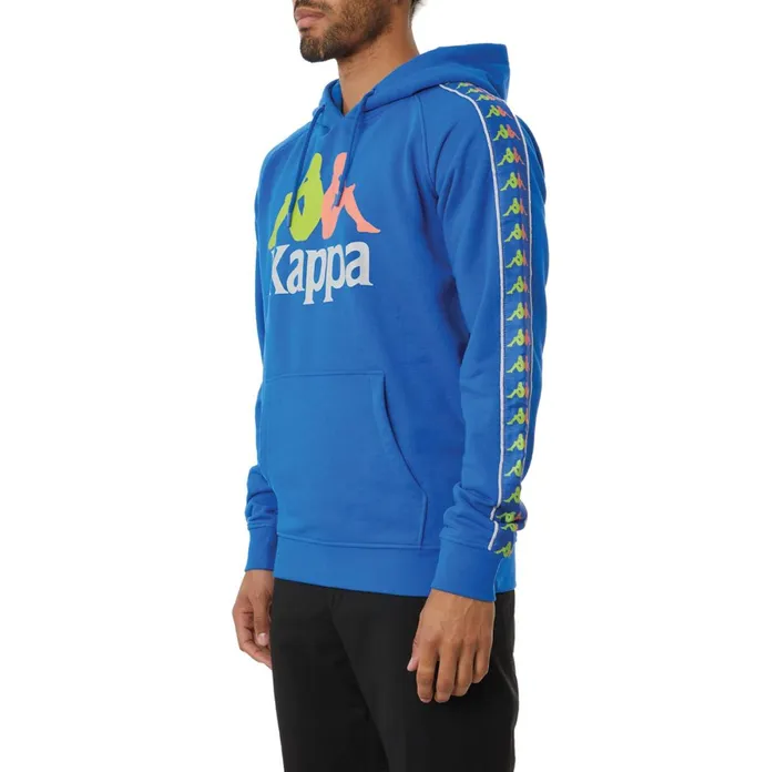 222 Banda Dunnie Hoodie 8211 Blue Blue Kappa Mens Sweatsuits