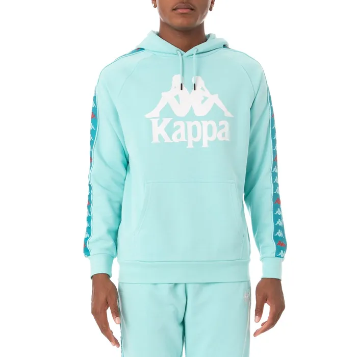 222 Banda Hurtado 3 Hoodie 8211 Peacock Peacock Kappa Mens Sweatsuits
