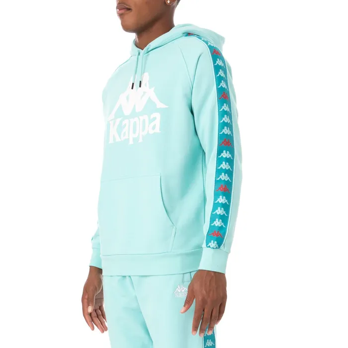 222 Banda Hurtado 3 Hoodie 8211 Peacock Peacock Kappa Mens Sweatsuits
