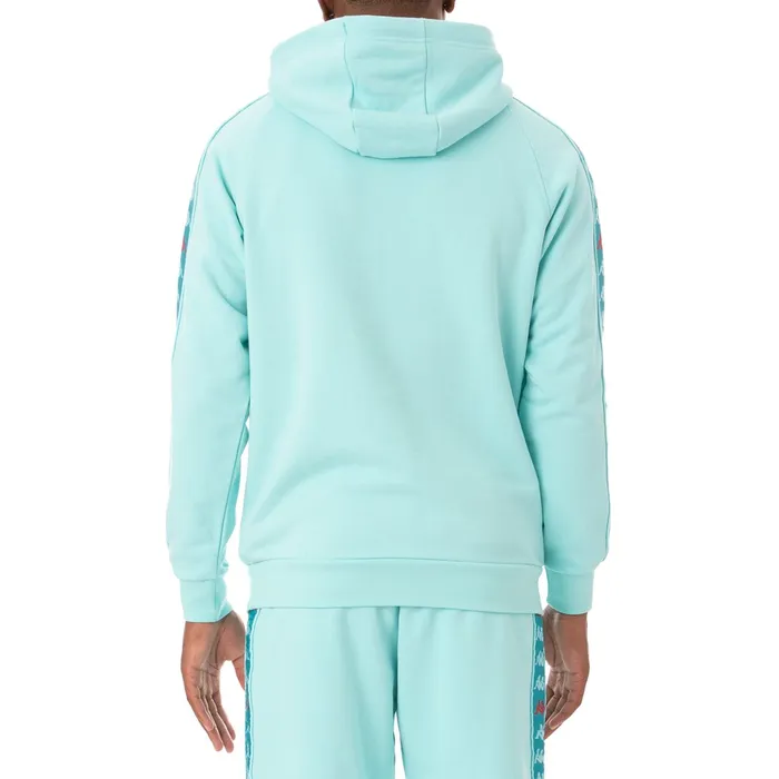 222 Banda Hurtado 3 Hoodie 8211 Peacock Peacock Kappa Mens Sweatsuits