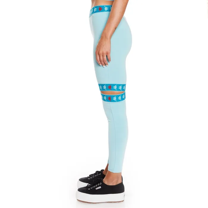 222 Banda Ikongo Leggings 8211 Peacock Peacock Kappa Womens Track Suits