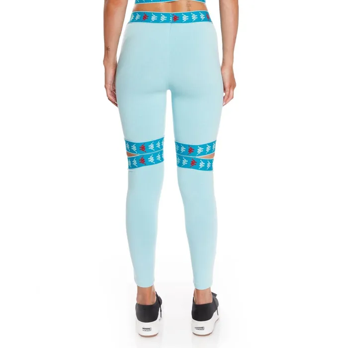 222 Banda Ikongo Leggings 8211 Peacock Peacock Kappa Womens Track Suits