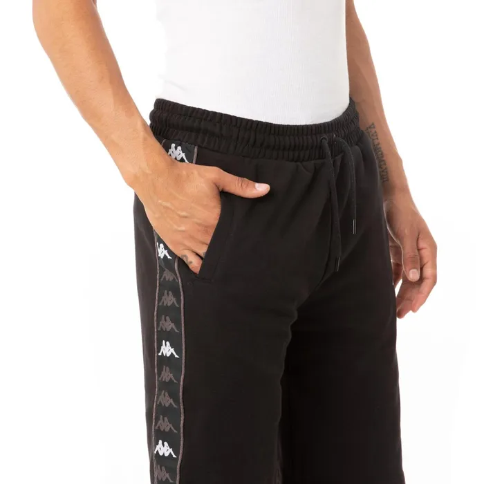 222 Banda Marvzin Shorts 8211 Black Grey White Black Grey White Kappa Mens Shorts Popular