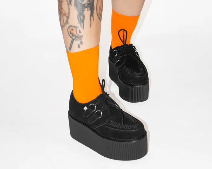 5 Pack Multi Color Crew Sock Adult TUK Shoes MultiPack
