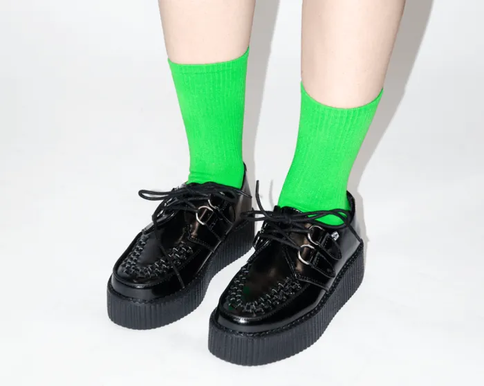5 Pack Multi Color Crew Sock Adult TUK Shoes MultiPack