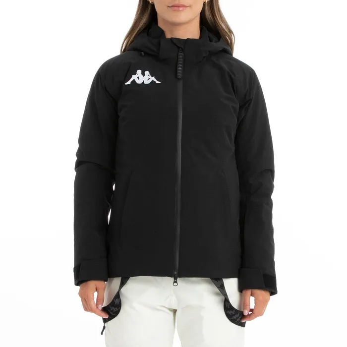 6Cento 610 Ski Jacket 8211 Black Black Kappa Womens Jackets