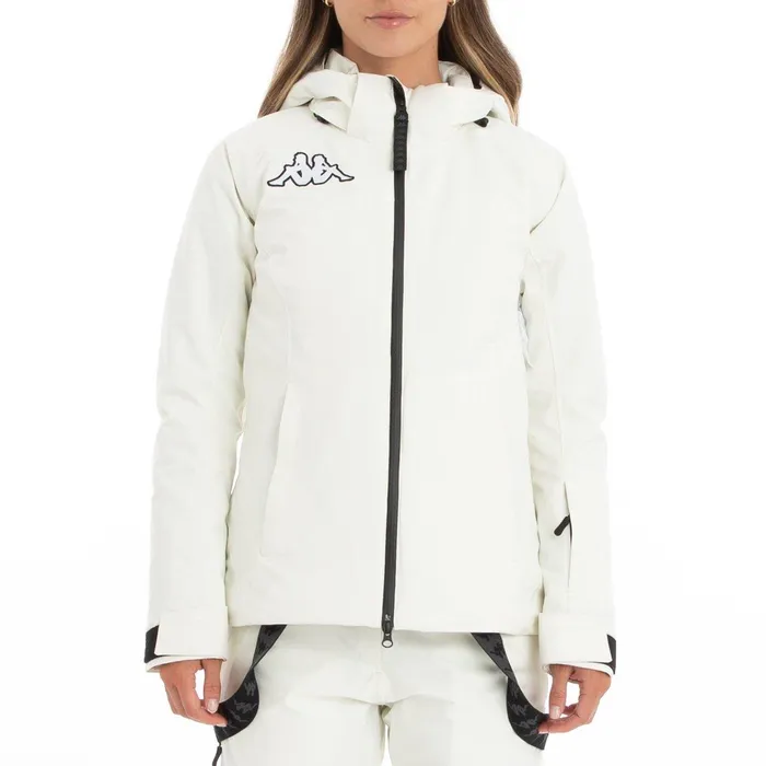 6Cento 610 Ski Jacket 8211 White White Kappa Womens Jackets
