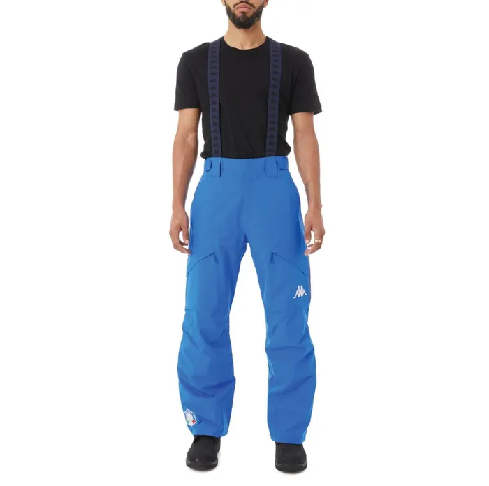 6Cento 662 Fz Fisi Ski Pants 8211 Blue Blue Kappa Mens Ski On Sale