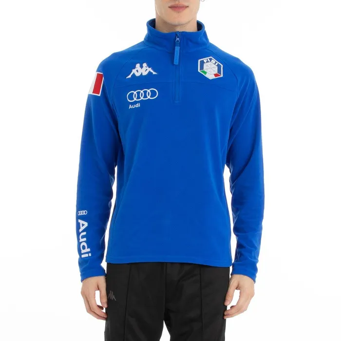 6Cento 687B Fisi Fleece Jacket 8211 Blue Blue Kappa Mens Ski
