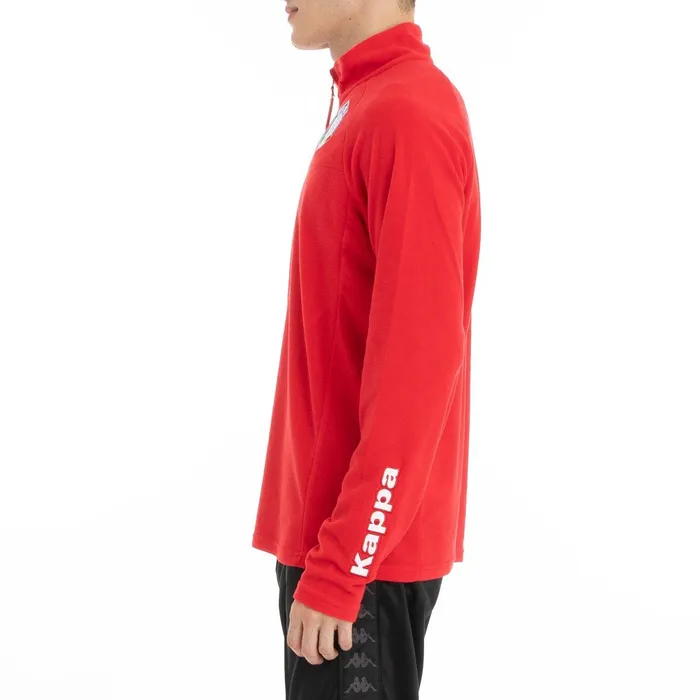 6Cento 687B Fisi Fleece Jacket 8211 Red Red Kappa Mens Ski