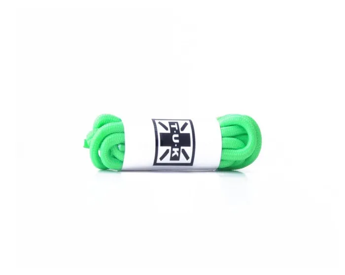 75 CM Neon Green Round Shoe Laces Adult TUK Shoes Shoe Laces