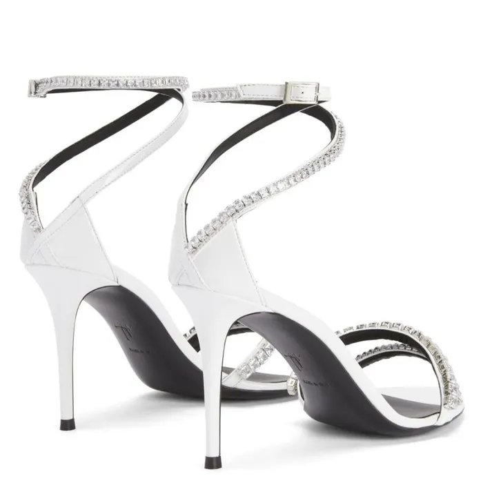 Abileene White Women Giuseppe Zanotti Sandals