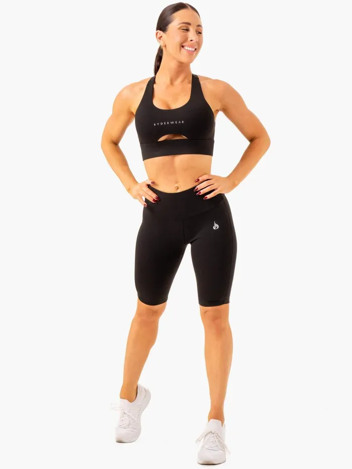 Action Bike Short 8211 Black Women Ryderwear Gym Shorts