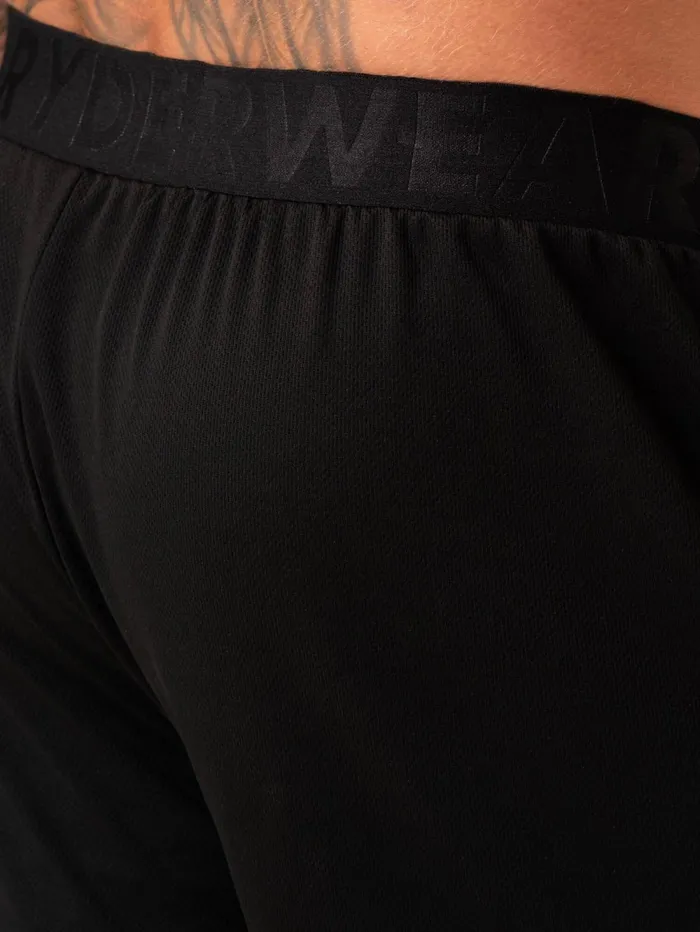 Action Mesh Short 8211 Black Men Ryderwear Gym Shorts