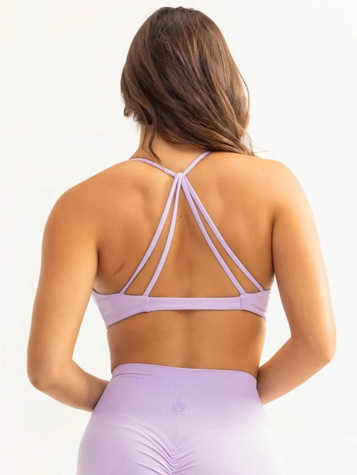 Activate Twist Sports Bra 8211 Lavender Women Ryderwear Sports Bras