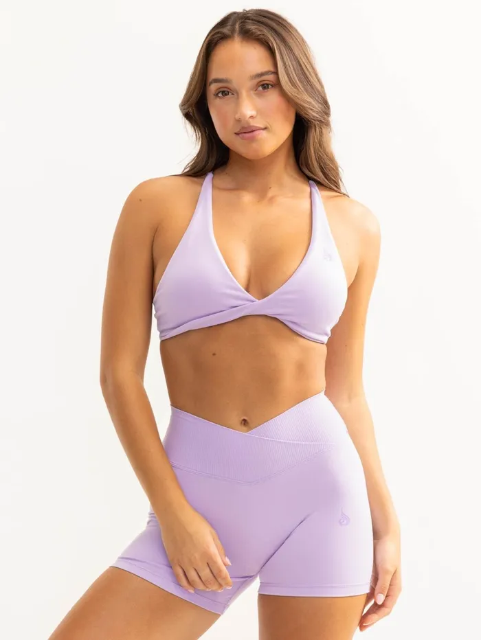 Activate Twist Sports Bra 8211 Lavender Women Ryderwear Sports Bras