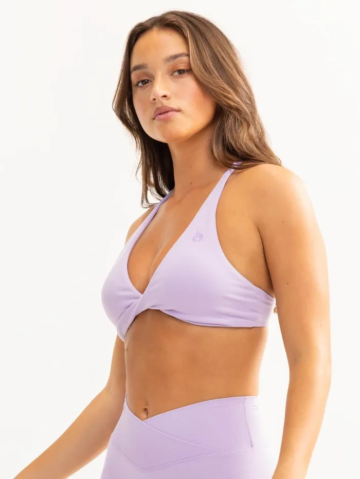 Activate Twist Sports Bra 8211 Lavender Women Ryderwear Sports Bras