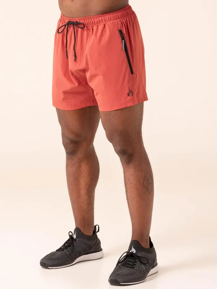 Adapt 5quot Training Short 8211 Dusty Red Men Ryderwear Gym Shorts