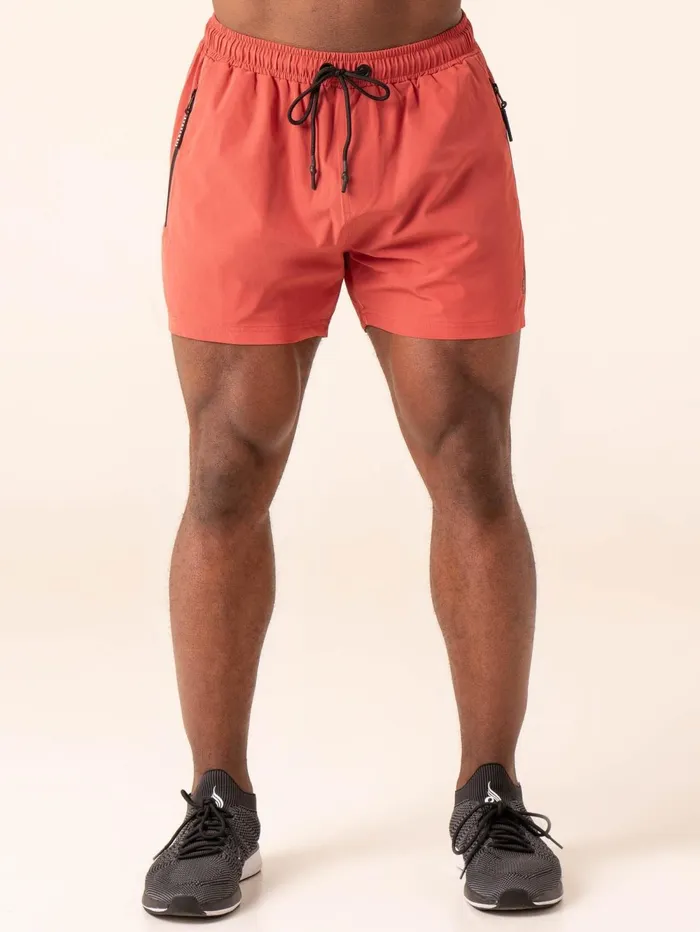 Adapt 5quot Training Short 8211 Dusty Red Men Ryderwear Gym Shorts