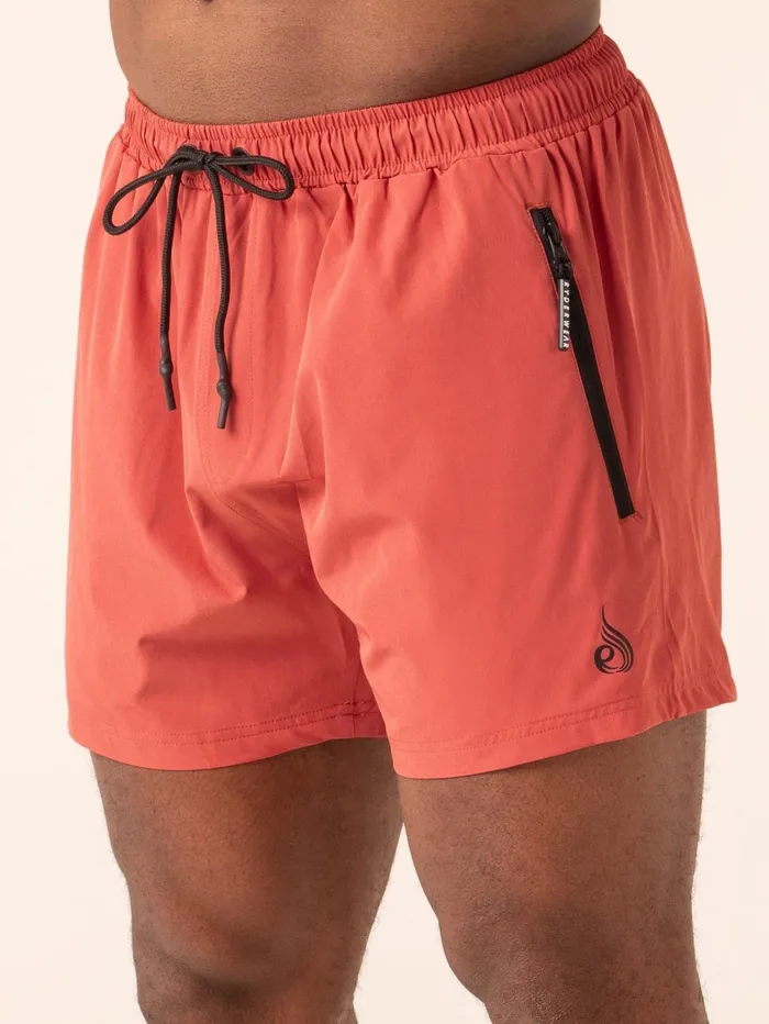 Adapt 5quot Training Short 8211 Dusty Red Men Ryderwear Gym Shorts
