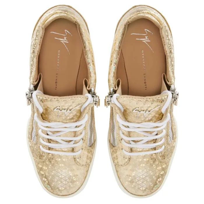 Addy Wedge Kaleido Gold Women Giuseppe Zanotti Sneakers