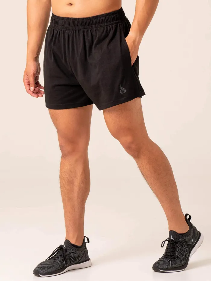 Advance Arnie Short 8211 Black Men Ryderwear Gym Shorts