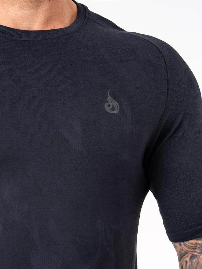 Aero Core Seamless TShirt 8211 Black Men Ryderwear Tops