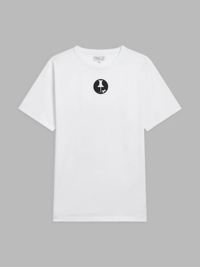 Agns B Artist039s Collection Men White Cotton Brando Tshirt Artist Ryan Mcginness