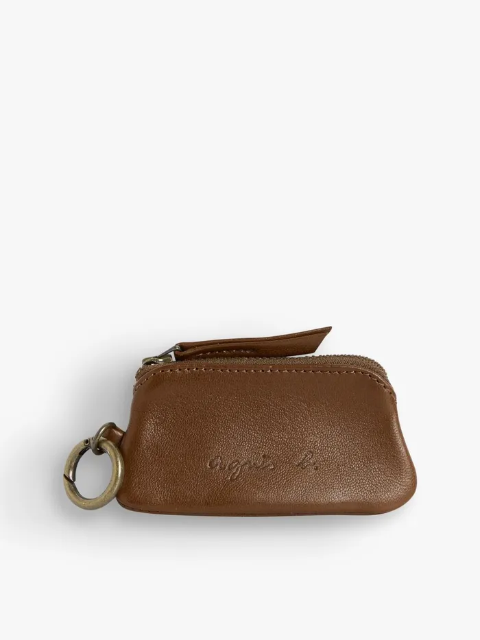 Agns B Bags Women Brown Plonge Lambskin Lola Keyring