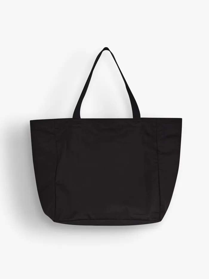 Agns B Bags WomenMen Black Cotton Jamie Tote Bag