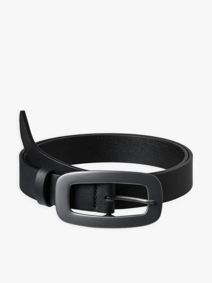 Agns B Belts Women Black Clothilde Belt In Cowhide Leather