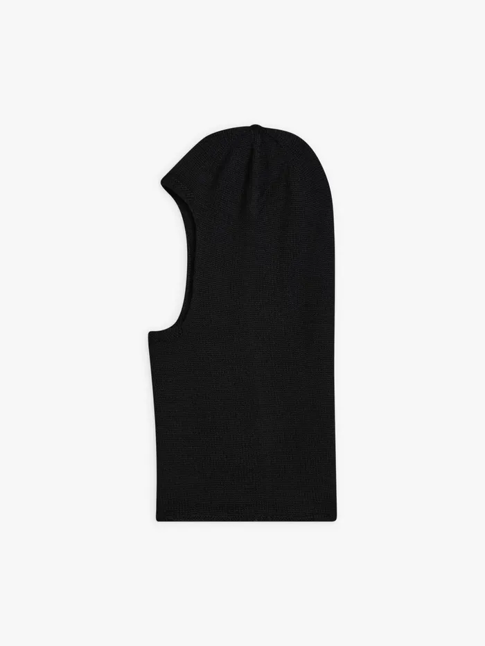 Agns B Caps and Hats WomenMen Black Wool Jamie Balaclava