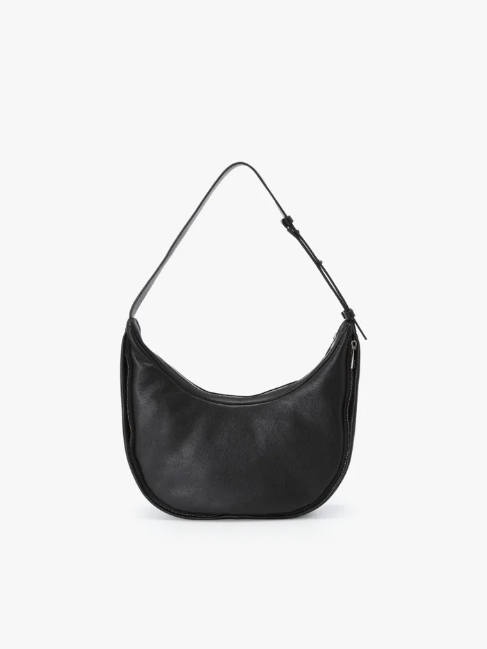 Agns B Handbags Women Black Leather Handbag