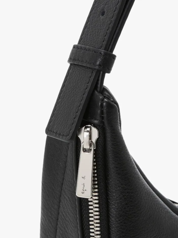 Agns B Handbags Women Black Leather Handbag