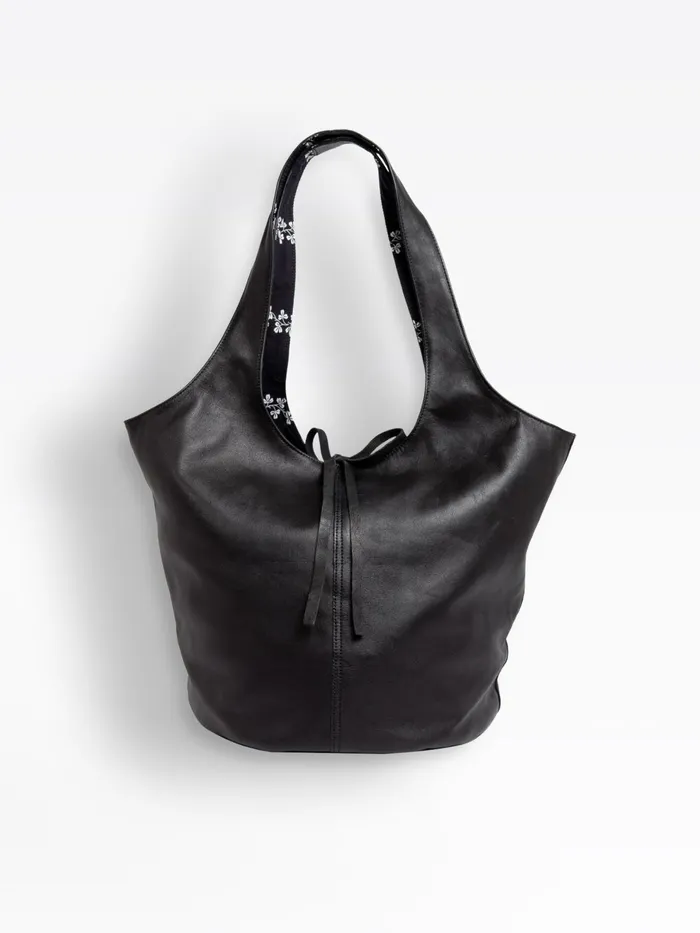 Agns B Handbags Women Black Leather Stala Bag