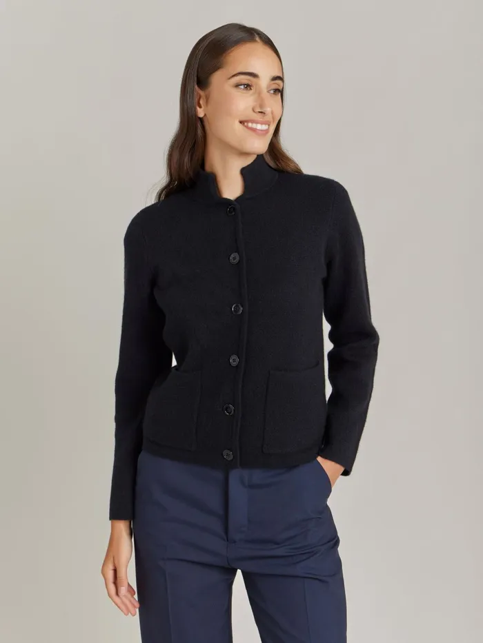 Agns B Jackets and Coats Women Black Cashmere Anton Jacket
