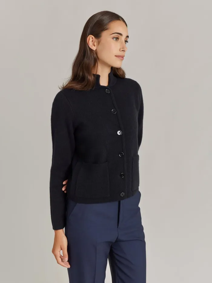 Agns B Jackets and Coats Women Black Cashmere Anton Jacket