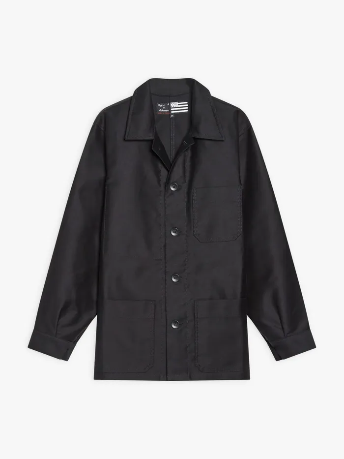 Agns B Jackets and Coats Women Black Cotton Jacket X Dolmen