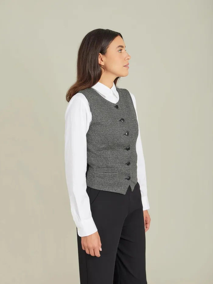 Agns B Jackets and Coats Women Black Jacquard Adrien Cardigan