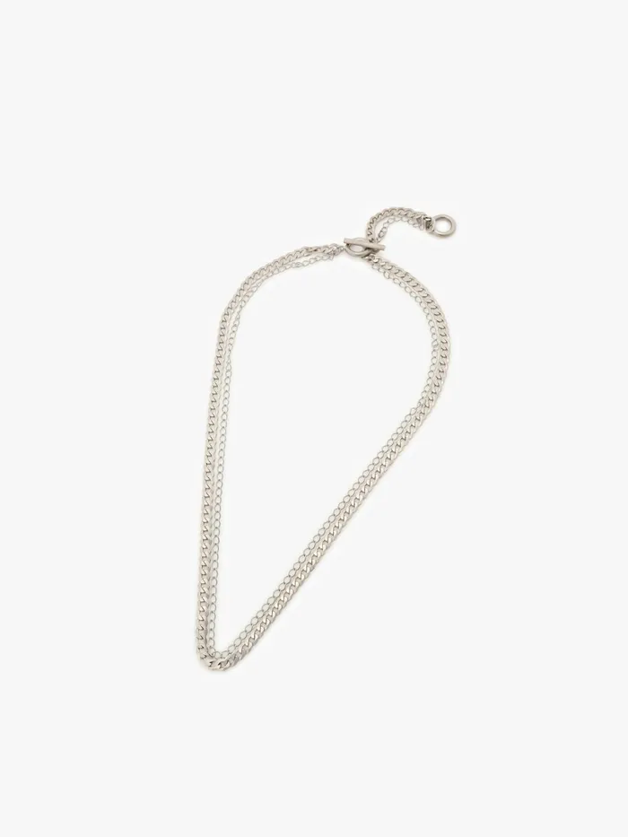 Agns B Jewellery and Watches Men Silver Nelson Silver Necklace