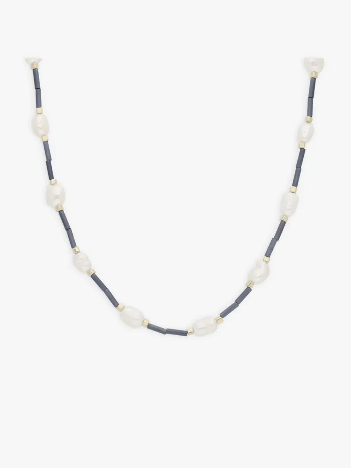 Agns B Jewellery and Watches Women White Freshwater Pearl Estee Necklace