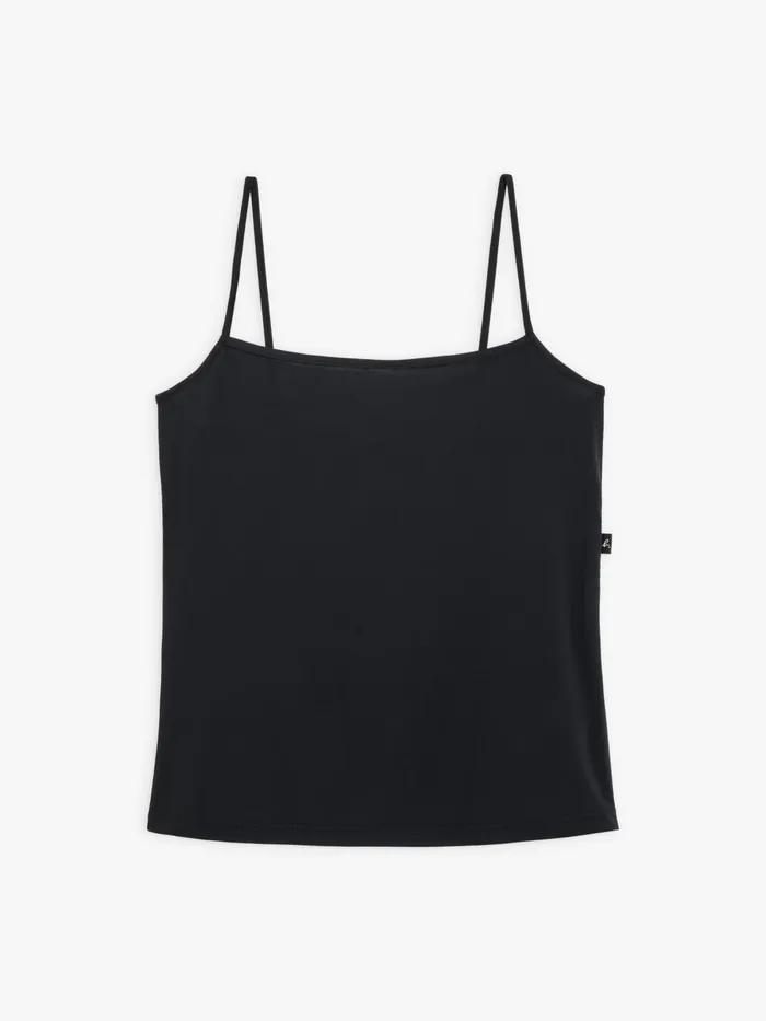 Agns B Lingerie and Socks Women Black Celia Tank Top