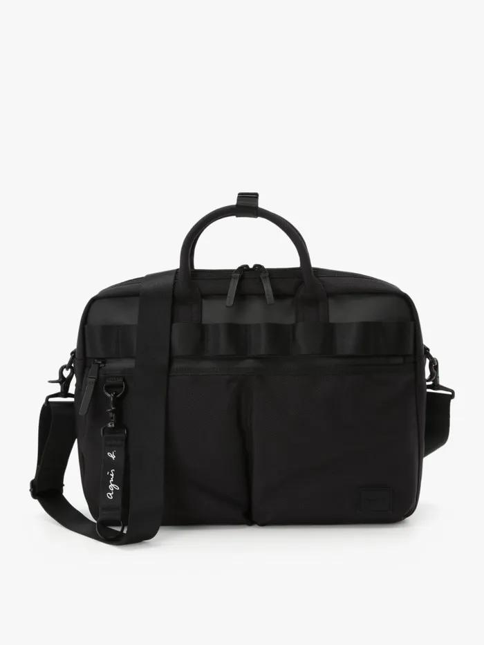 Agns B Shoulder Bags Men Black Nylon Bag
