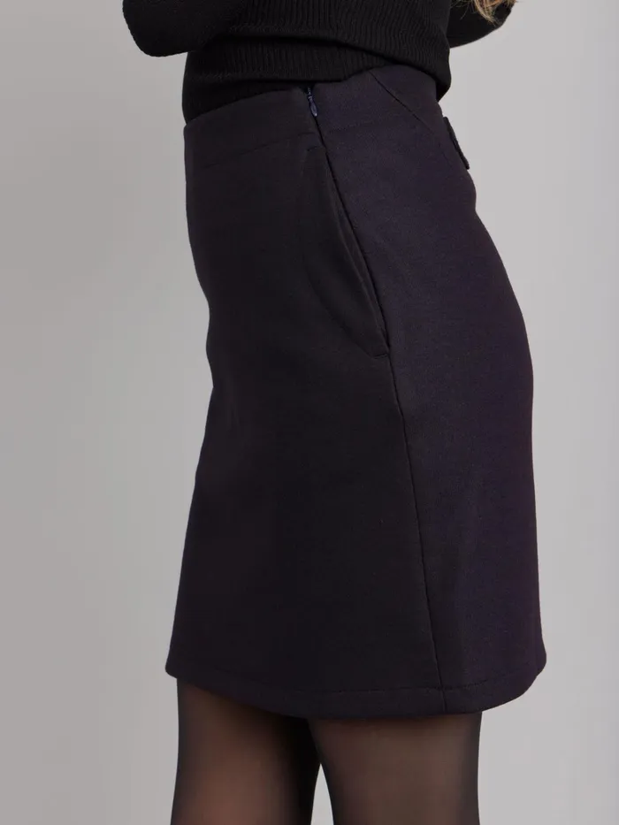 Agns B Skirts and Shorts Women Midnight Blue Short Senso Skirt