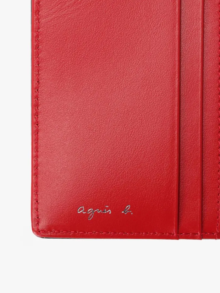 Agns B Small Leather Goods Women Smooth Leather Wallet