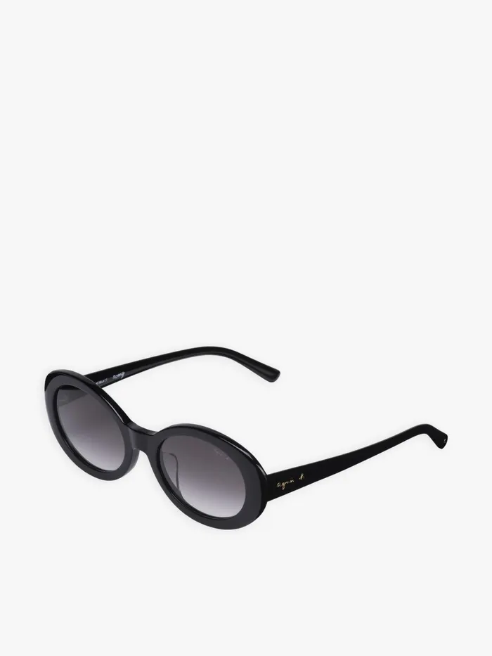 Agns B Sunglasses Women Black Romy Sunglasses