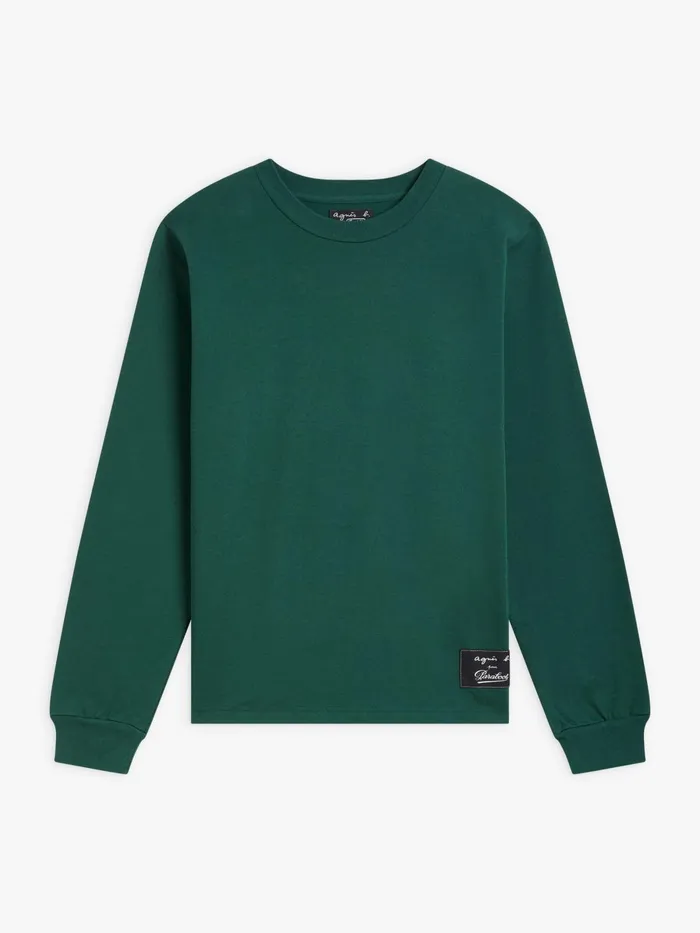 Agns B Tshirts and Polo Shirts Men Green Christof Cotton Jersey Tshirt Pour Paraboot Agns B Tshirts and Polo Shirts Men Green Christof Cotton Jersey Tshirt Pour Paraboot
