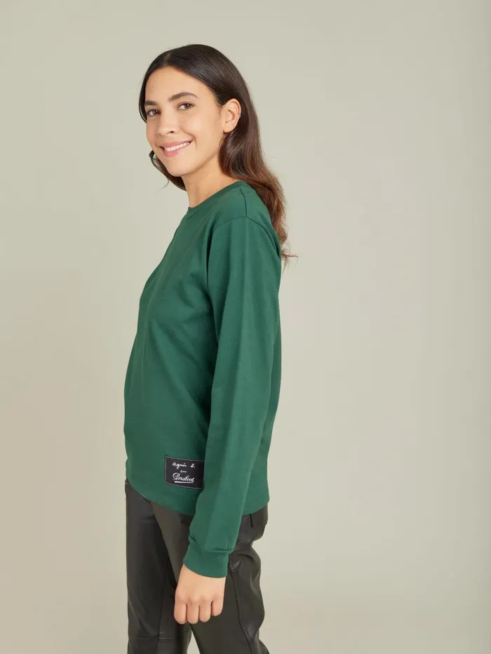 Agns B Tshirts and Polo Shirts Men Green Christof Cotton Jersey Tshirt Pour Paraboot